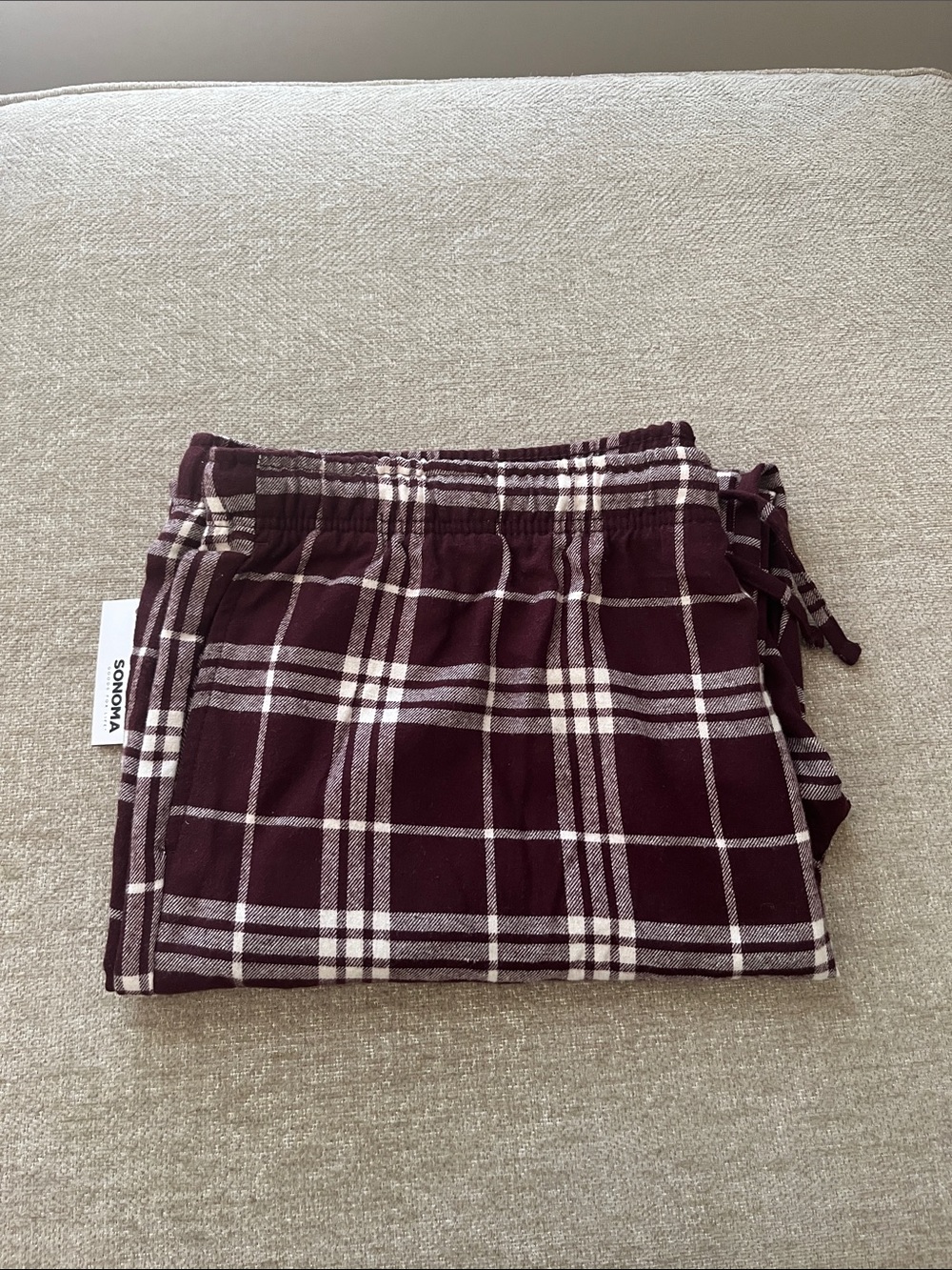 XXL, Sonoma, Essential Flannel, Checkered PJ Pants